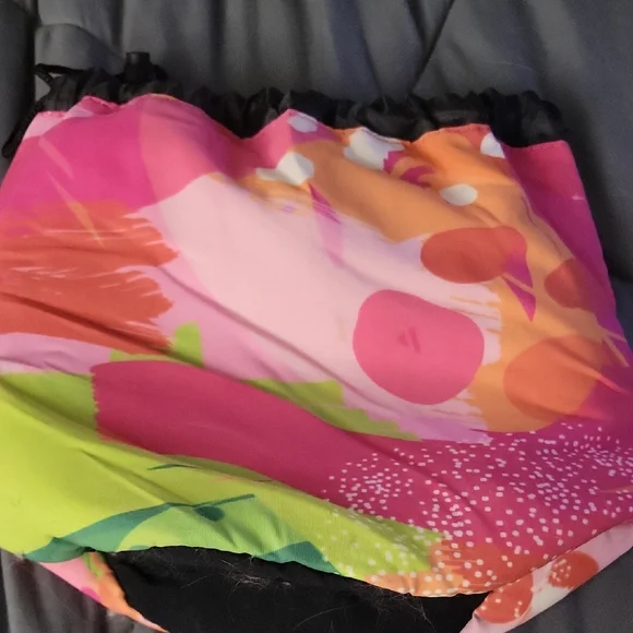 Multicolor Drawstring Makeup Bag - Picture 4 of 4